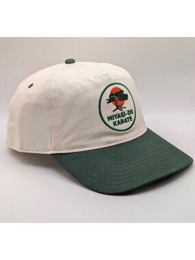 Ripple Junction Cobra Kai Snapback Hat Dojo Miyagi-Do Karate 2022 Green White